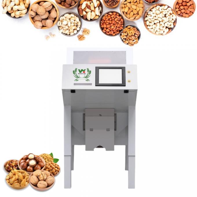 WENYAO mini-chute fruits déshydratés machine de tri optique abricots séchés pêches pommes de couleur trier éliminer les tiges moisi 0