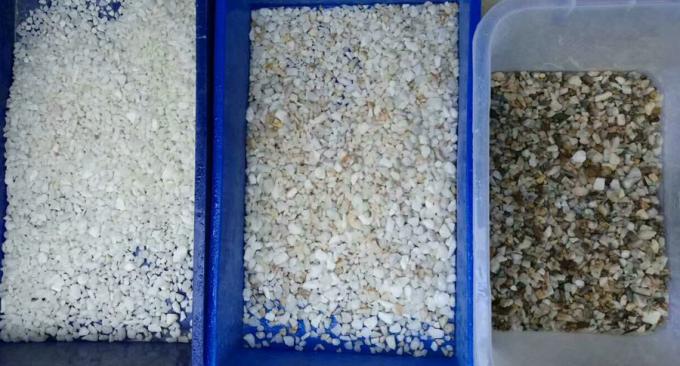 WENYAO 64 canaux machine de tri minéral de sable de quartz poudre de silice machine de tri de couleur 5