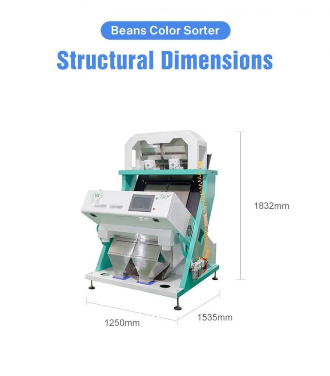 Wenyao Chine Prix d'usine entièrement automatique haricots rouges Rinoirs haricots machine de tri de couleur 4