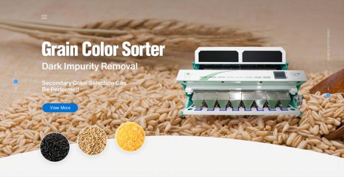 WENYAO Sorteur de couleurs de blé agricole à grande vitesse avec système de contrôle AI 3