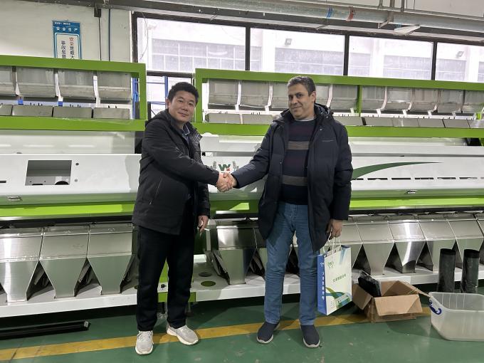 Trieuse pondérale à courroie de 1200MM pour céréales, riz et minerais avec une précision de 99,99% 16