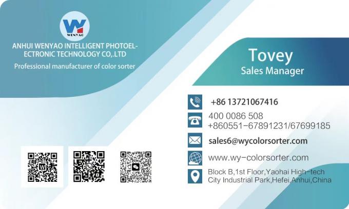 WENYAO 8 Machines de tri de riz à chutes directes Trieur de couleurs pour rizerie 11